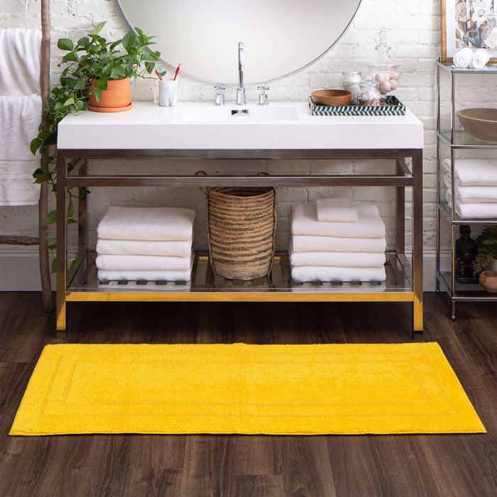 Avalon Fiesta Yellow Bath Mat