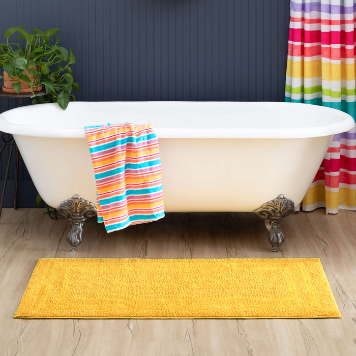 Avalon Fiesta Yellow Bath Mat