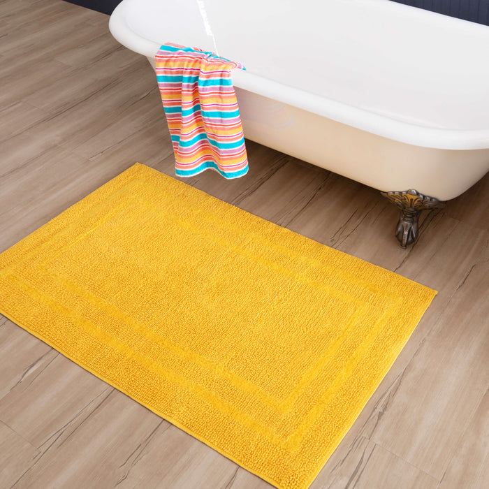 Avalon Fiesta Yellow Bath Mat