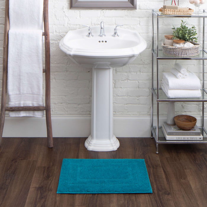 Avalon Fiesta Teal Bath Mat