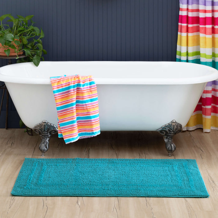 Avalon Fiesta Teal Bath Mat