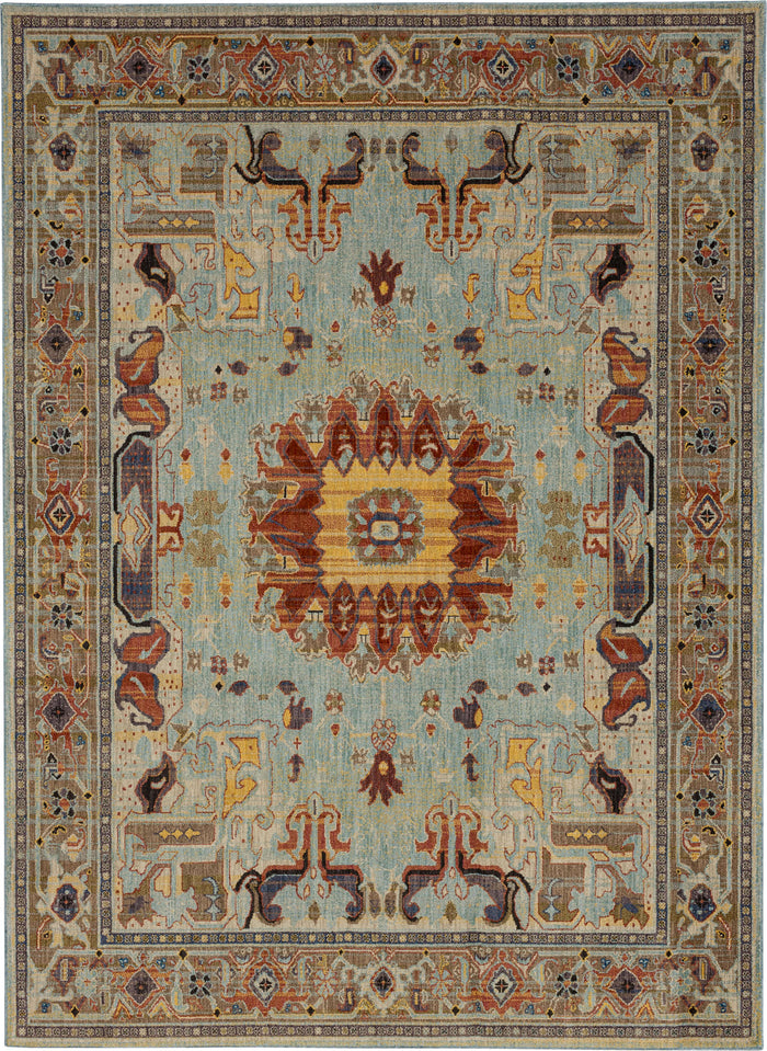 Karastan Pandora Covetous Blue Area Rug
