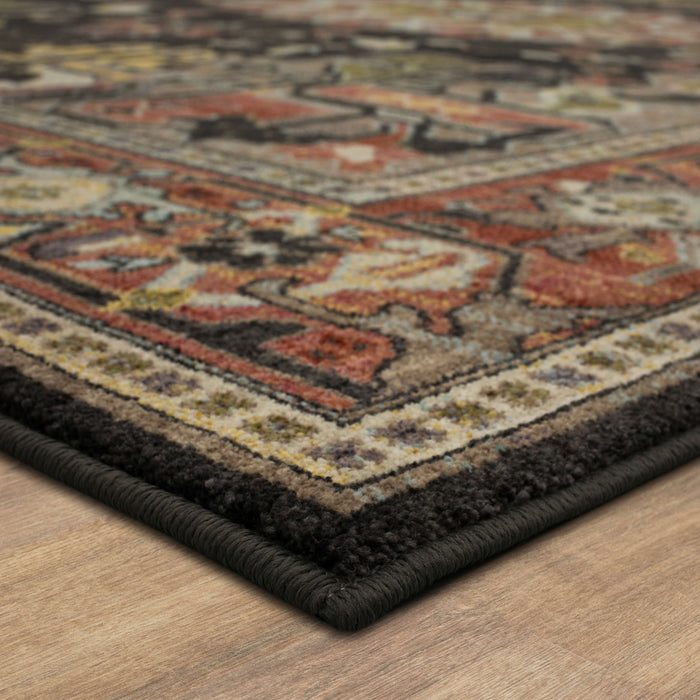 Karastan Pandora Covetous Charcoal Area Rug