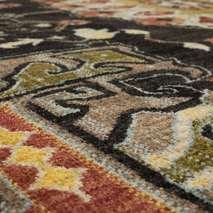Karastan Pandora Covetous Charcoal Area Rug