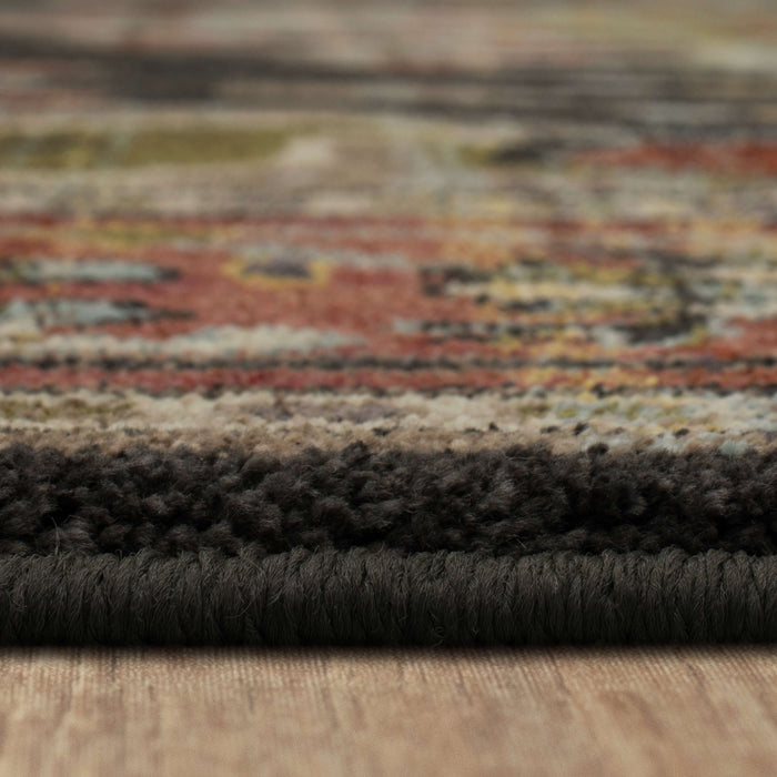 Karastan Pandora Covetous Charcoal Area Rug