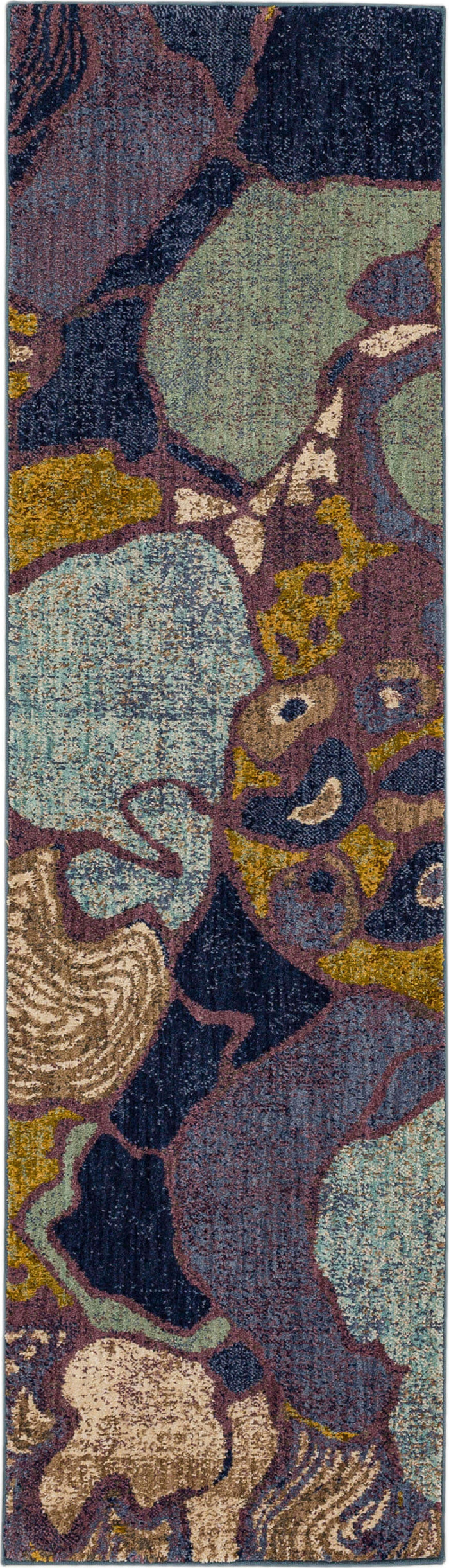 Karastan Rendition by Stacy Garcia Home Crescendo Periwinkle Area Rug