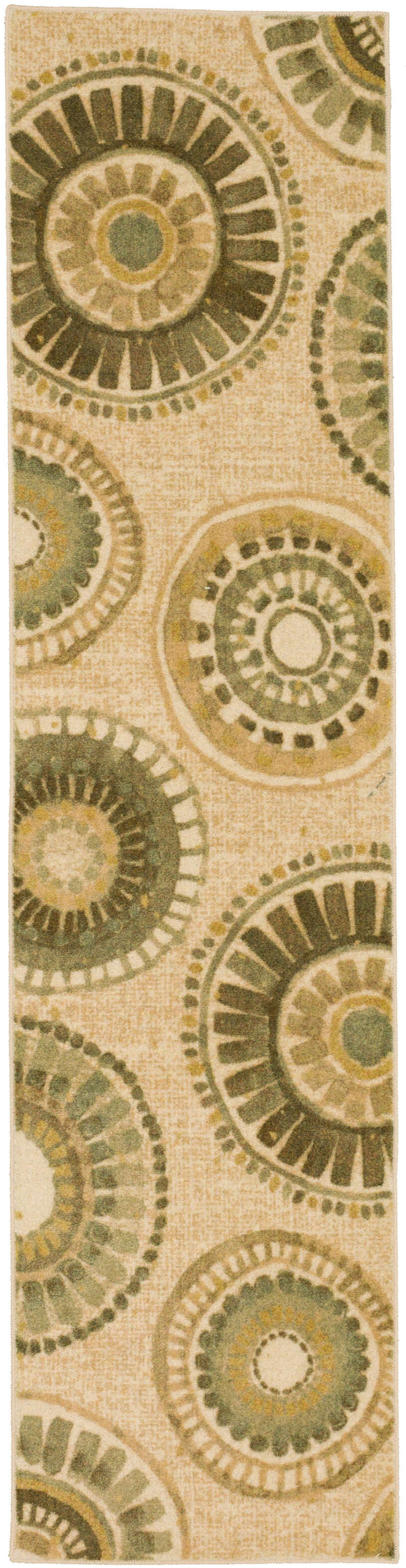 Technicolor Beverly White Area Rug
