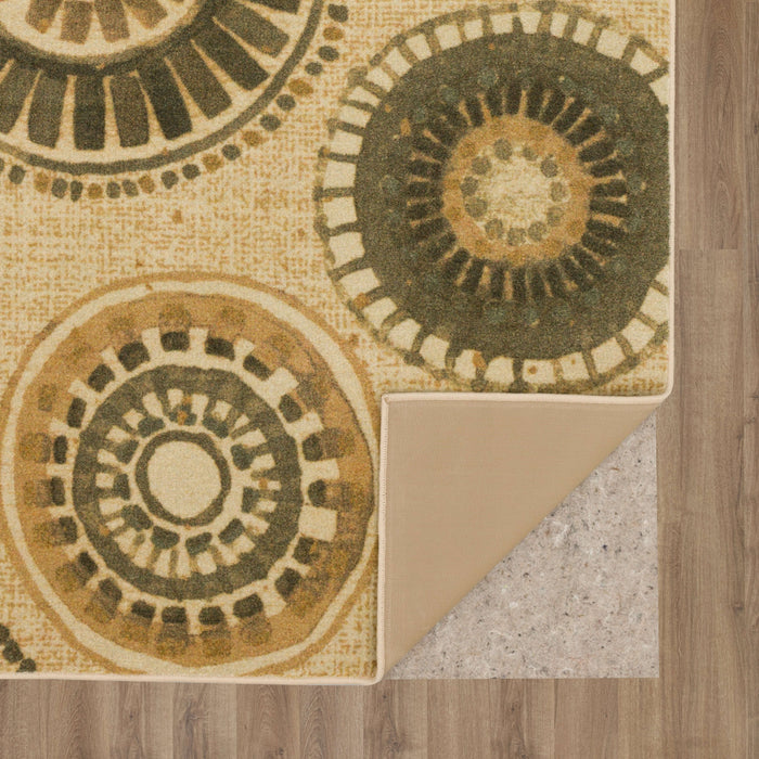 Technicolor Beverly White Area Rug