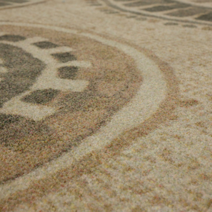 Technicolor Beverly White Area Rug