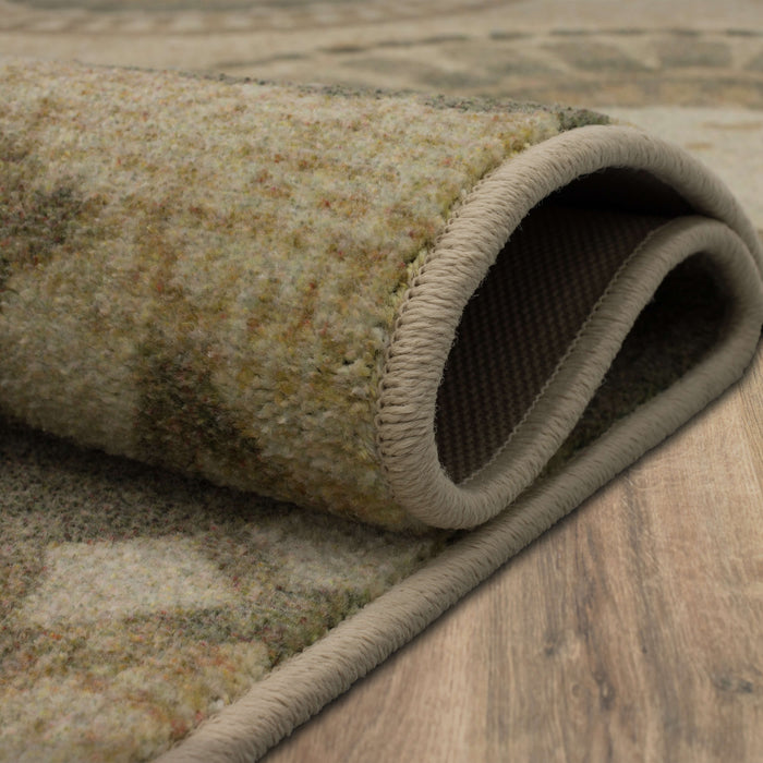 Technicolor Beverly White Area Rug