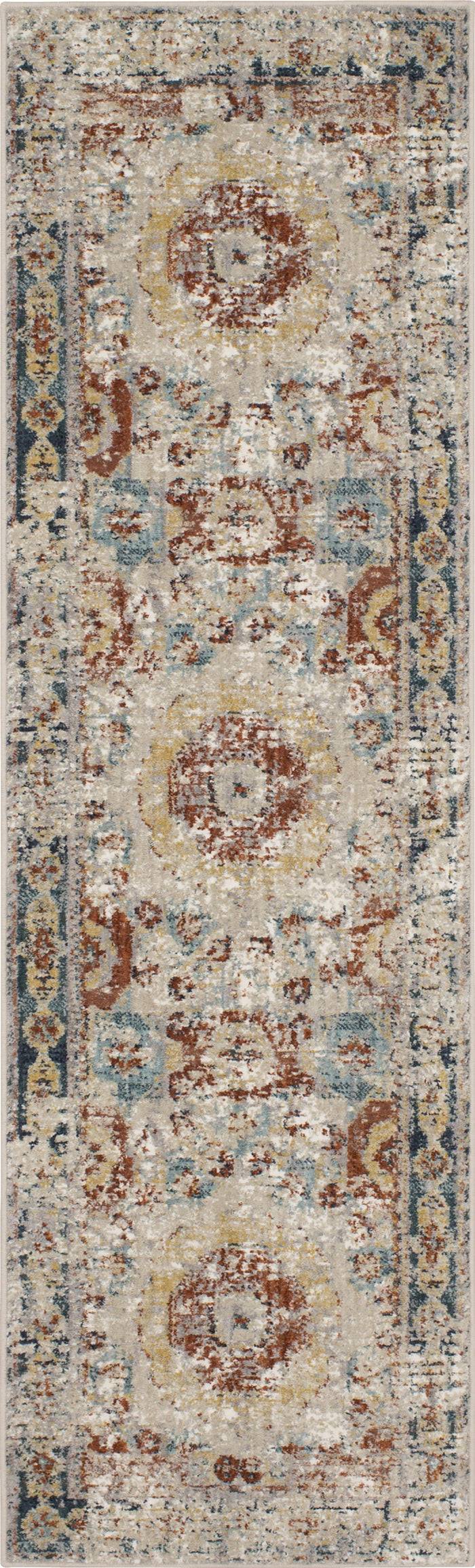 Karastan Soiree Cristales Oyster Area Rug