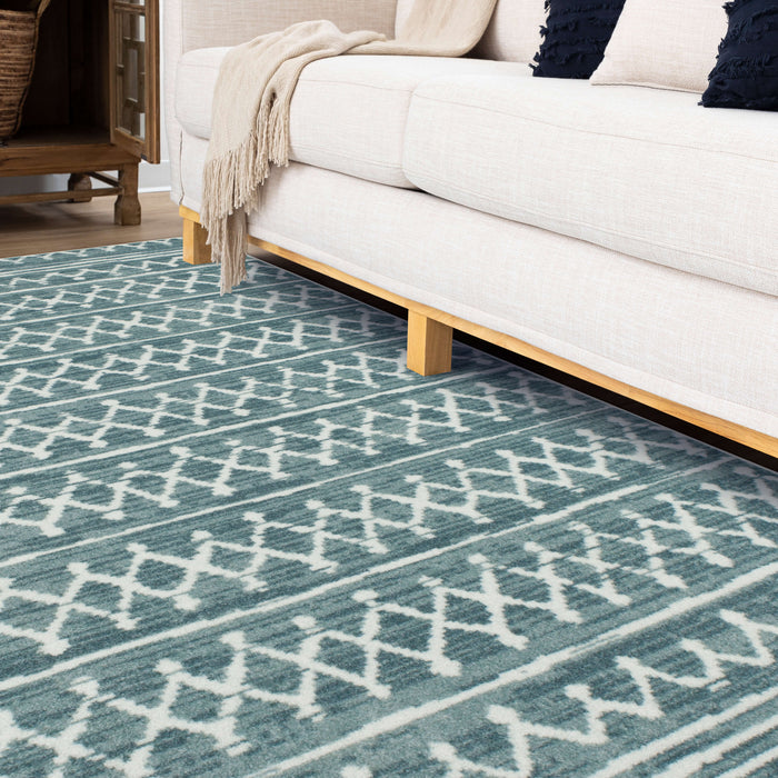 Technicolor Charleston Slate Area Rug
