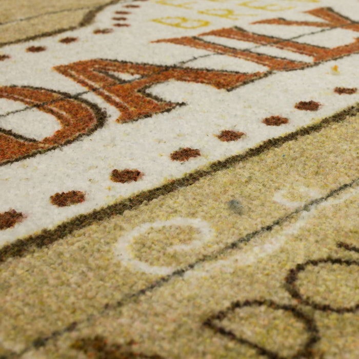 Daily Grind Brown and Tan Accent Rug