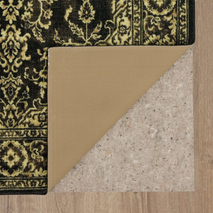 Technicolor Marques Black Area Rug