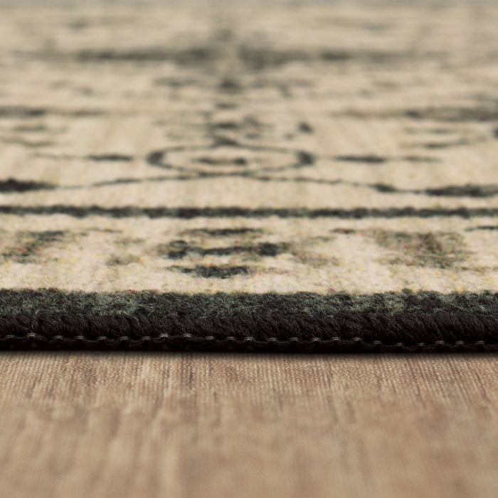 Devon Black Area Rug