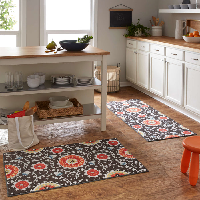 Rochelle Suzani Multicolor Accent Rug