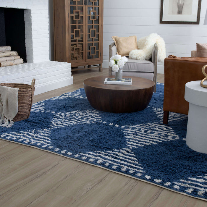 Karastan Kasbah Dervish Blue Area Rug by Drew & Jonathan Home