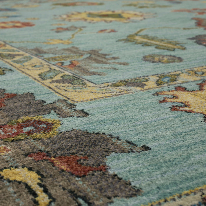 Karastan Pandora Desire Blue Area Rug
