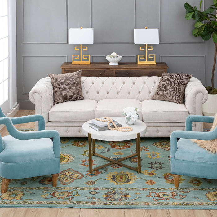 Karastan Pandora Desire Blue Area Rug