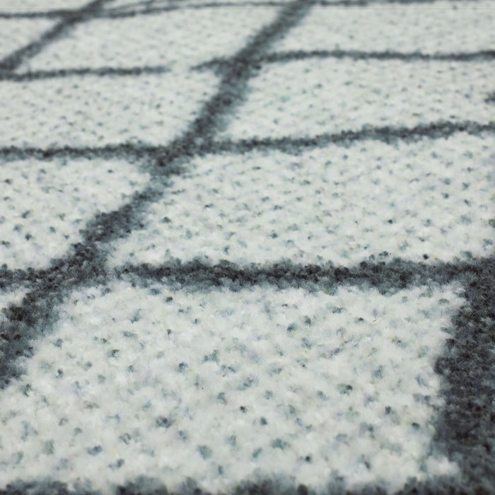 Technicolor Daniella Grey Area Rug