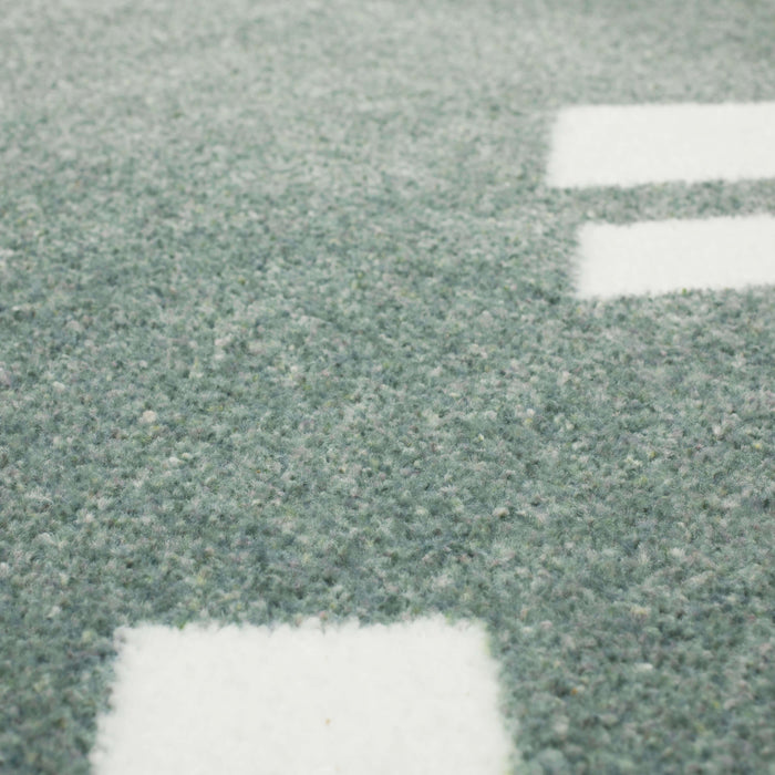 Technicolor Diamond Grey Area Rug