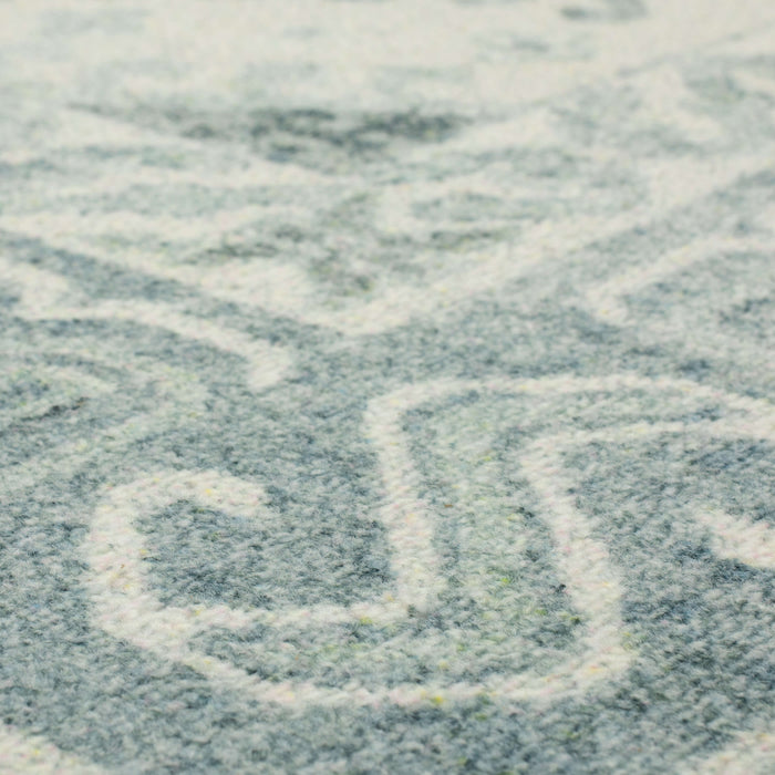 Grayson Diamond Blue Area Rug