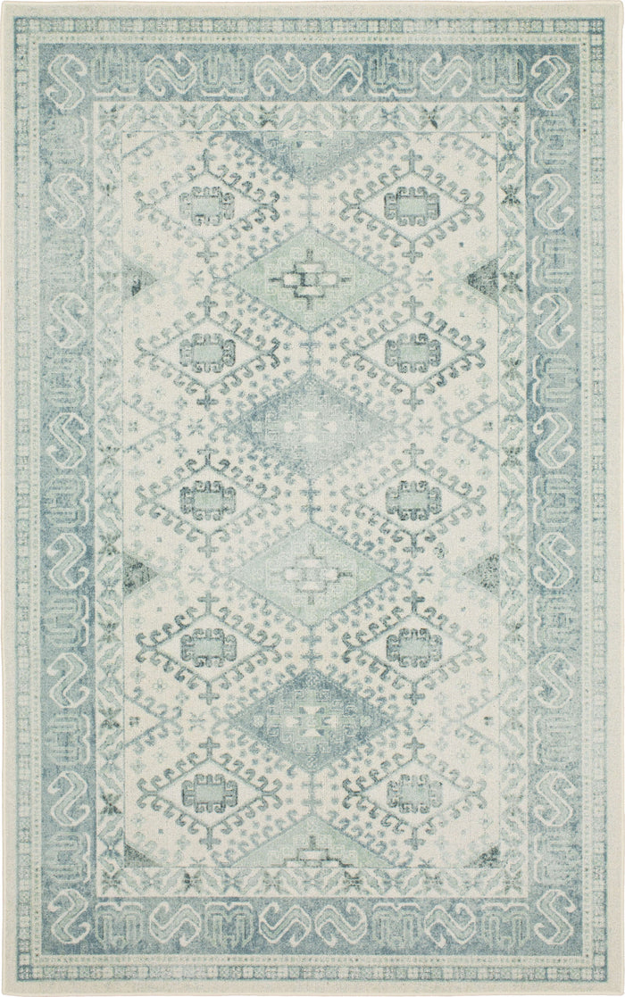 Grayson Diamond Blue Area Rug