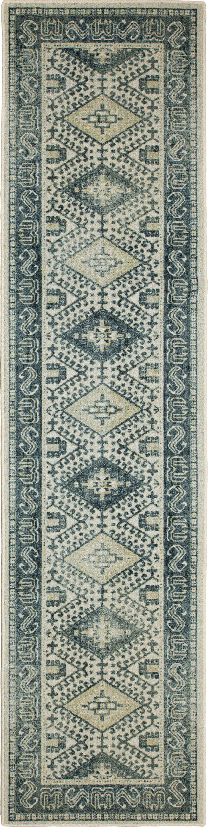 Grayson Diamond Grey Area Rug