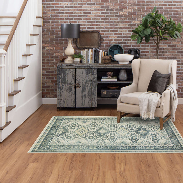 Grayson Diamond Grey Area Rug