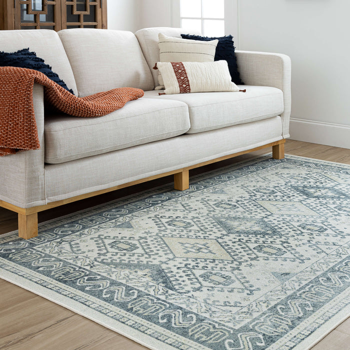 Grayson Diamond Grey Area Rug