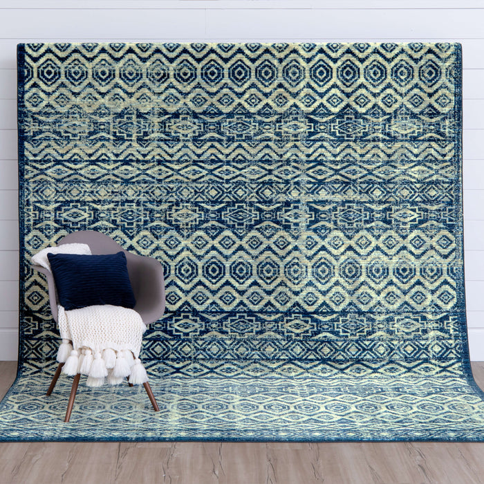 Deseret Blue Area Rug