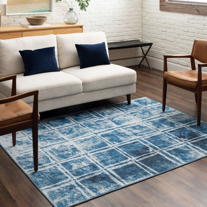 Anders Navy Area Rug