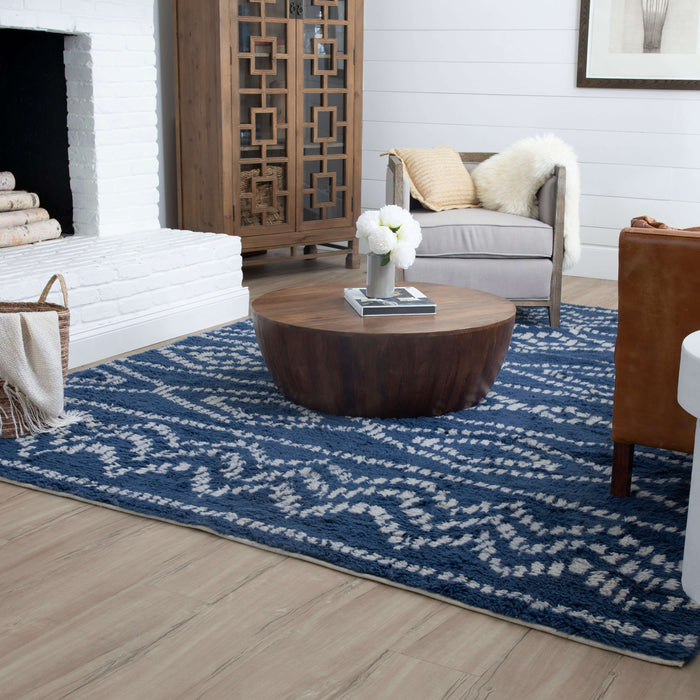Karastan Kasbah Draa Valley Blue Area Rug by Drew & Jonathan Home