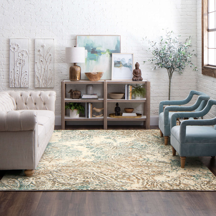 Karastan Touchstone Drava Jadeite Area Rug by Patina Vie