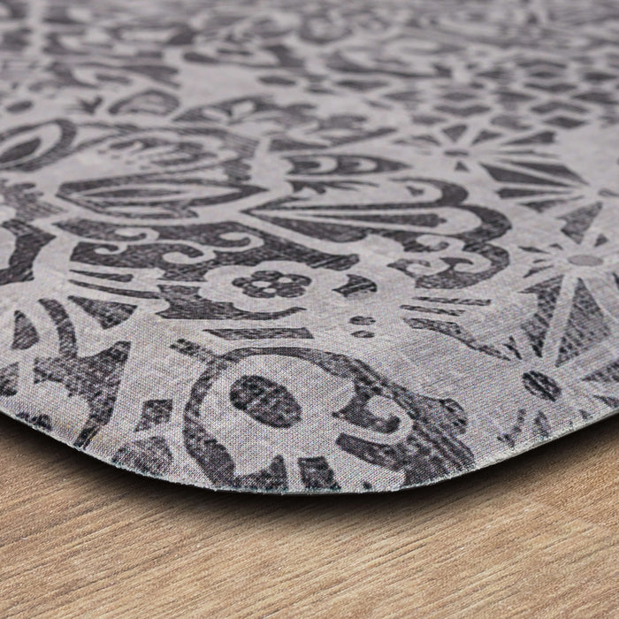 Damask Nouveau Grey Mat