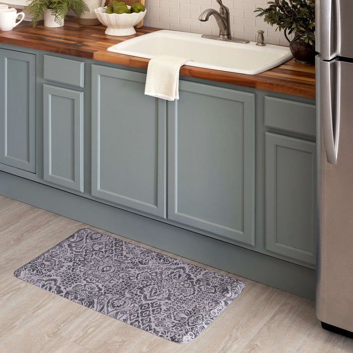 Damask Nouveau Grey Mat
