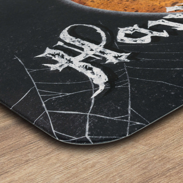 Halloween Harvest Moon Black Mat