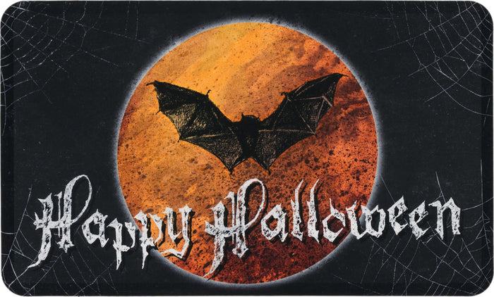 Halloween Harvest Moon Black Mat