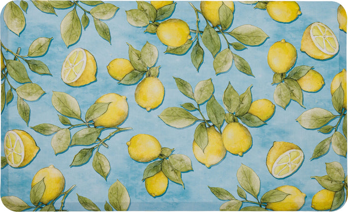 Lemons All Over Slice Multicolor Mat