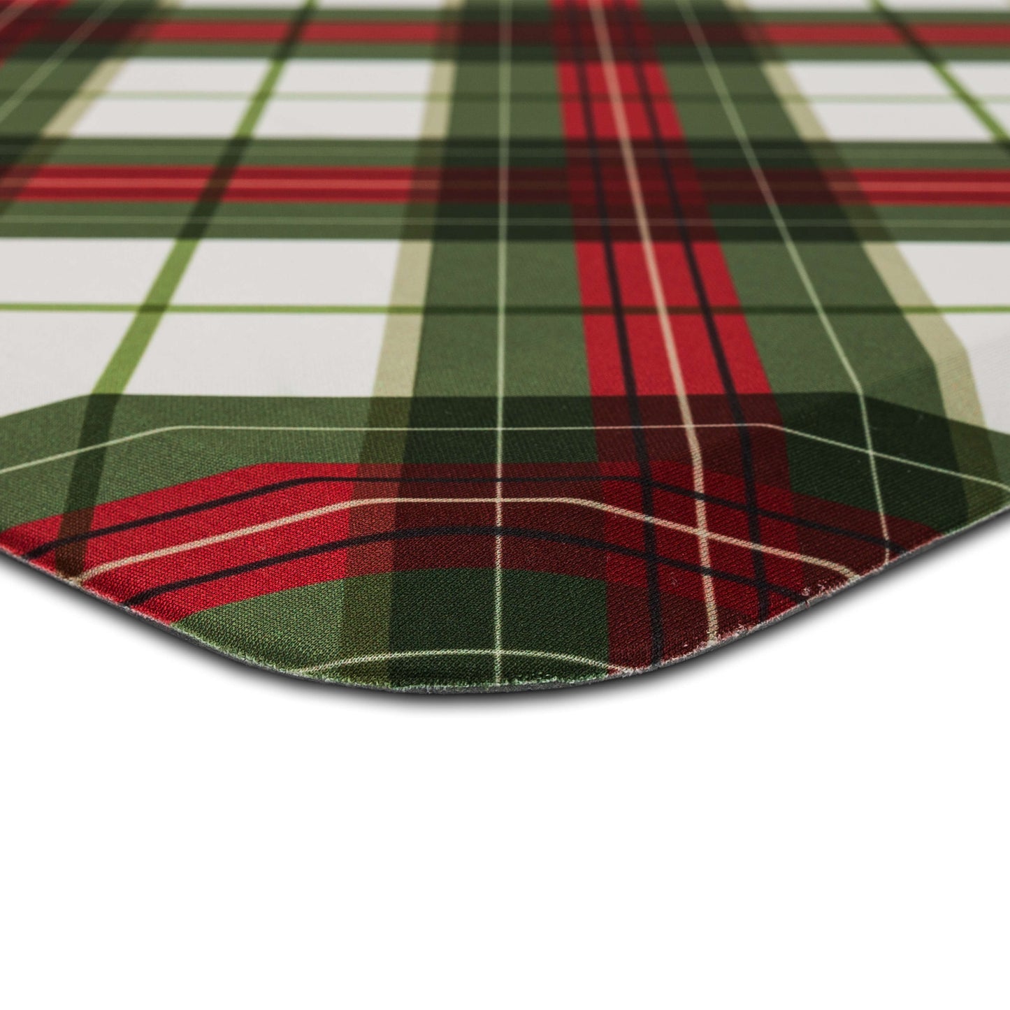 Holiday Plaid Multicolor Mat