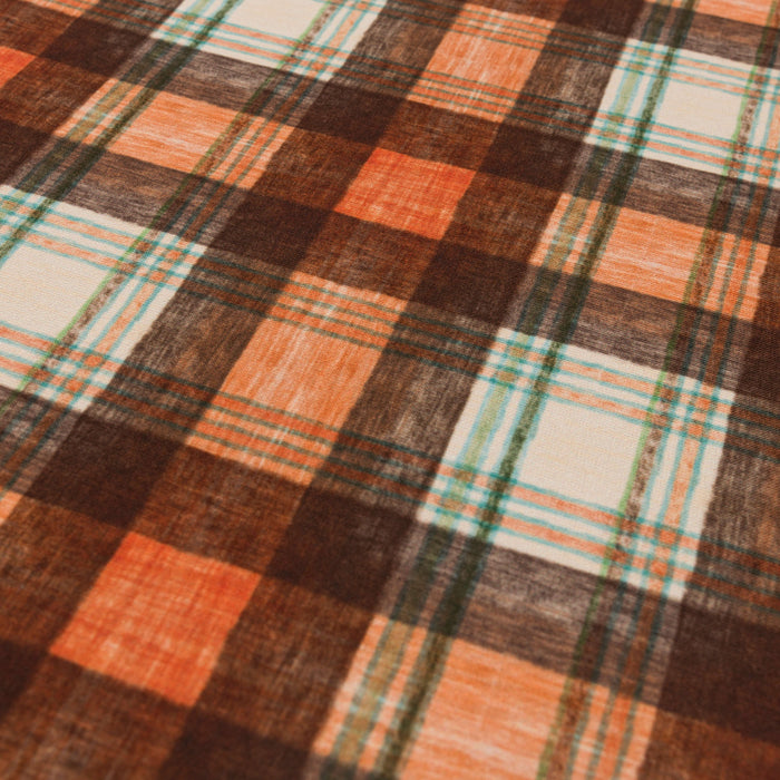 Harvest Chalk Plaid Multi Mat