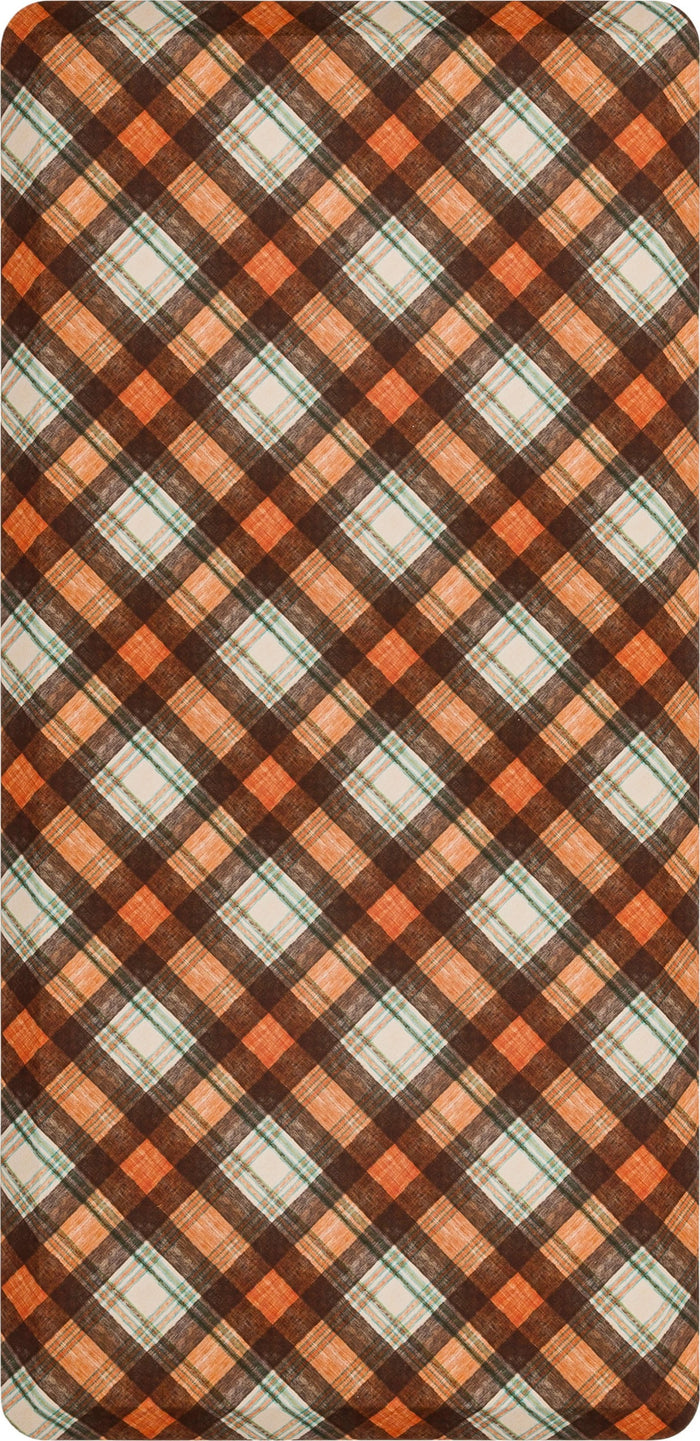 Harvest Chalk Plaid Multi Mat
