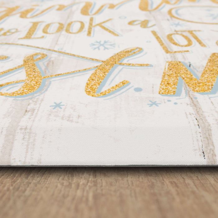 Lettered Joy Multicolor Mat