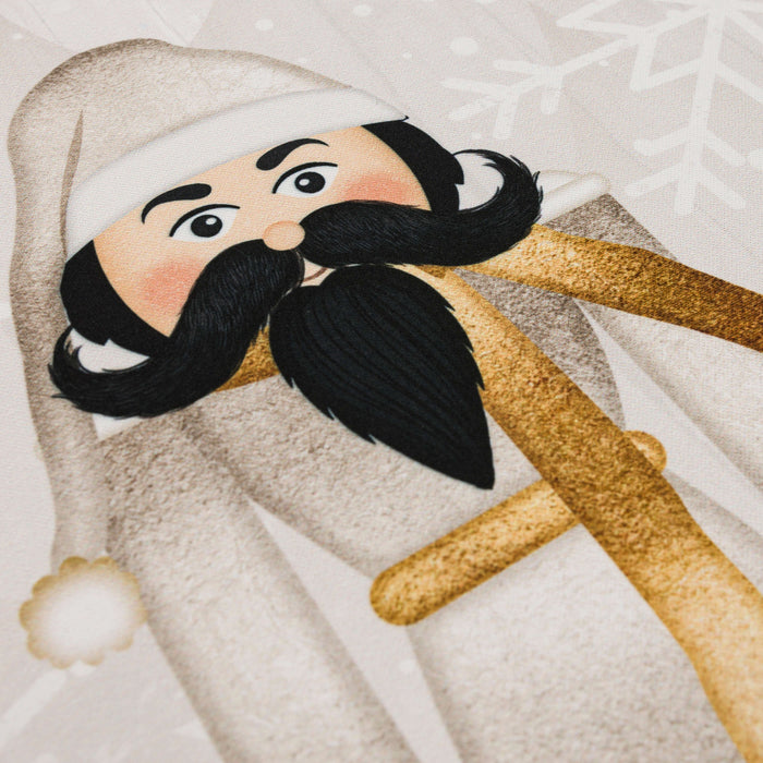 Nutcracker Holiday White Mat