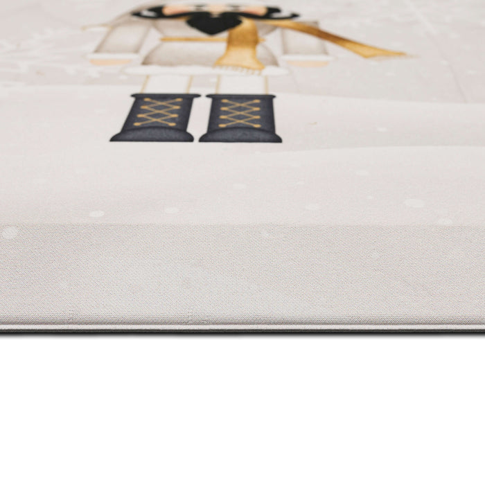 Nutcracker Holiday White Mat