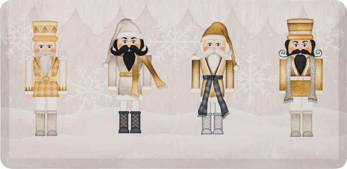 Nutcracker Holiday White Mat