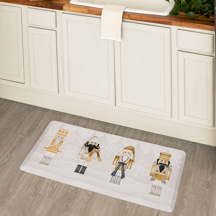 Nutcracker Holiday White Mat