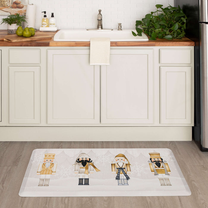 Nutcracker Holiday White Mat
