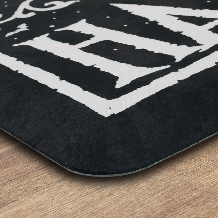 Halloween Wishes Black Mat