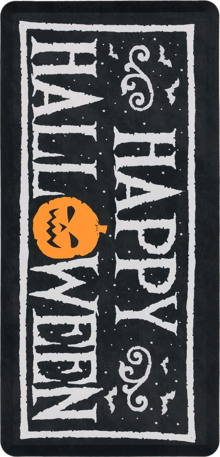 Halloween Wishes Black Mat